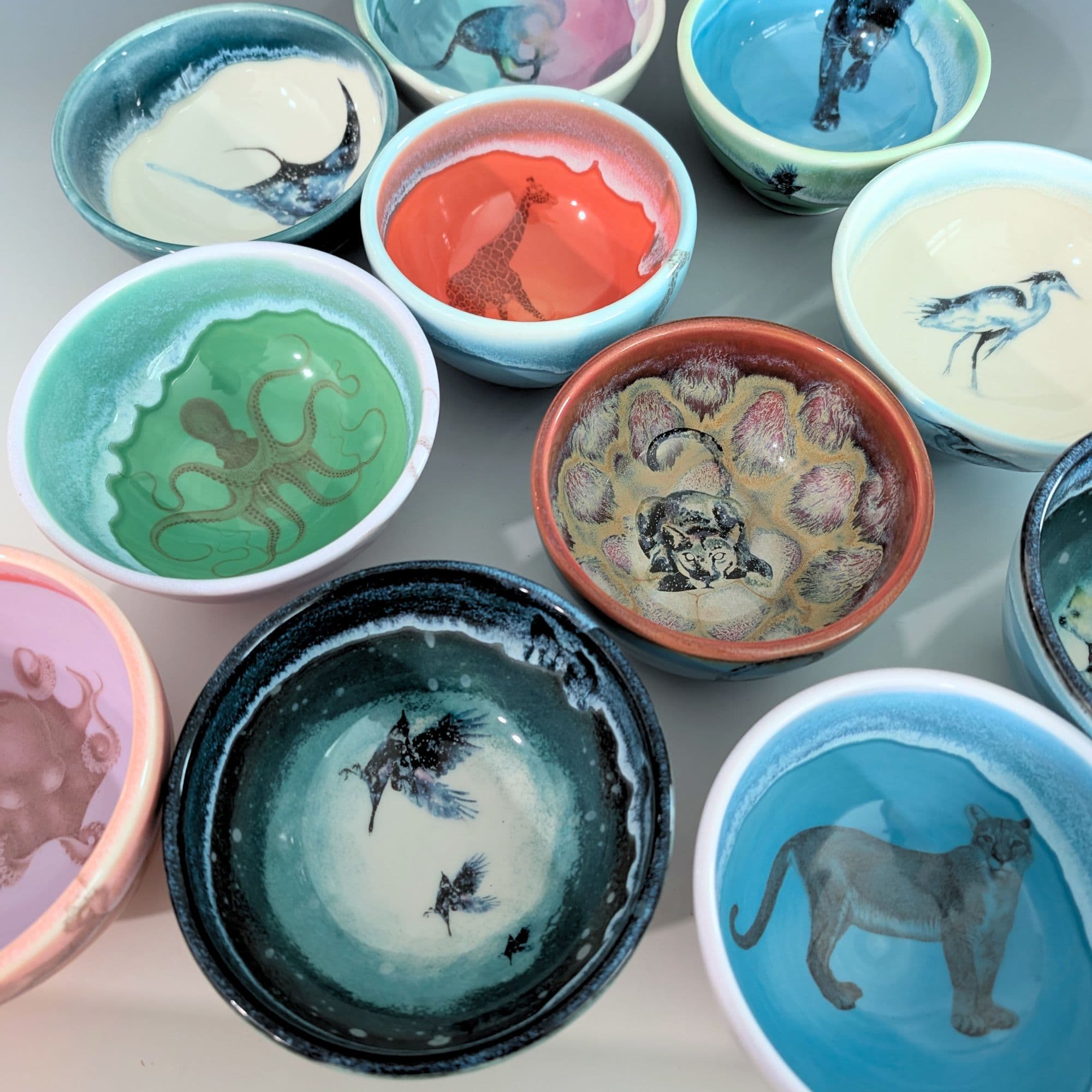 Handmade Cosmic Animal Pottery & Oracle Cards — image 1