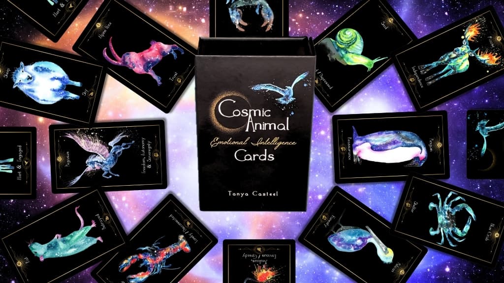 Handmade Cosmic Animal Pottery & Oracle Cards — image 3