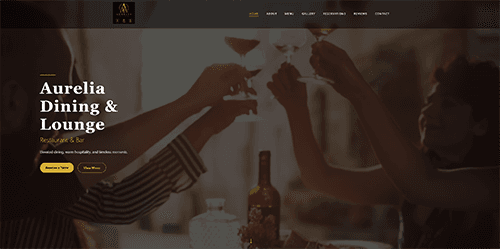 Aurelia - Dining and Lounge Template — image 1